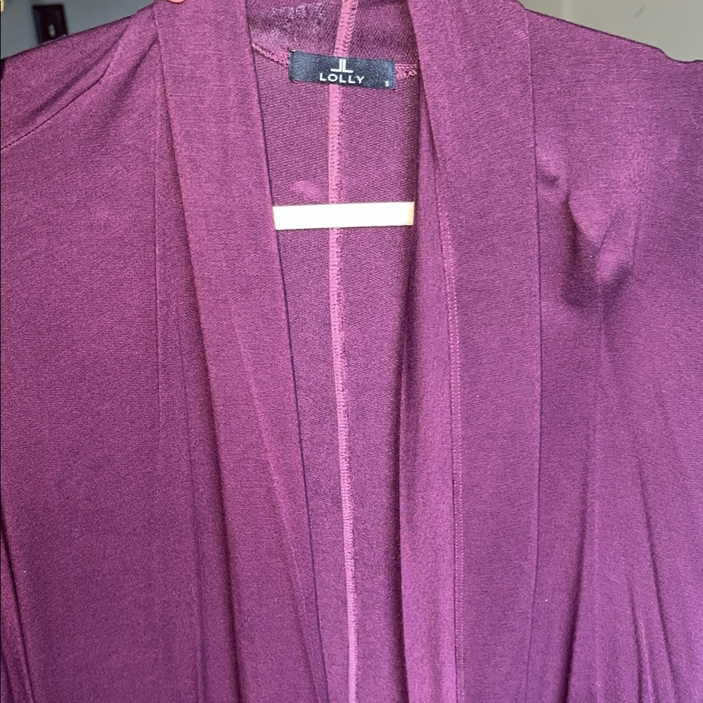 Women's wine Sweater